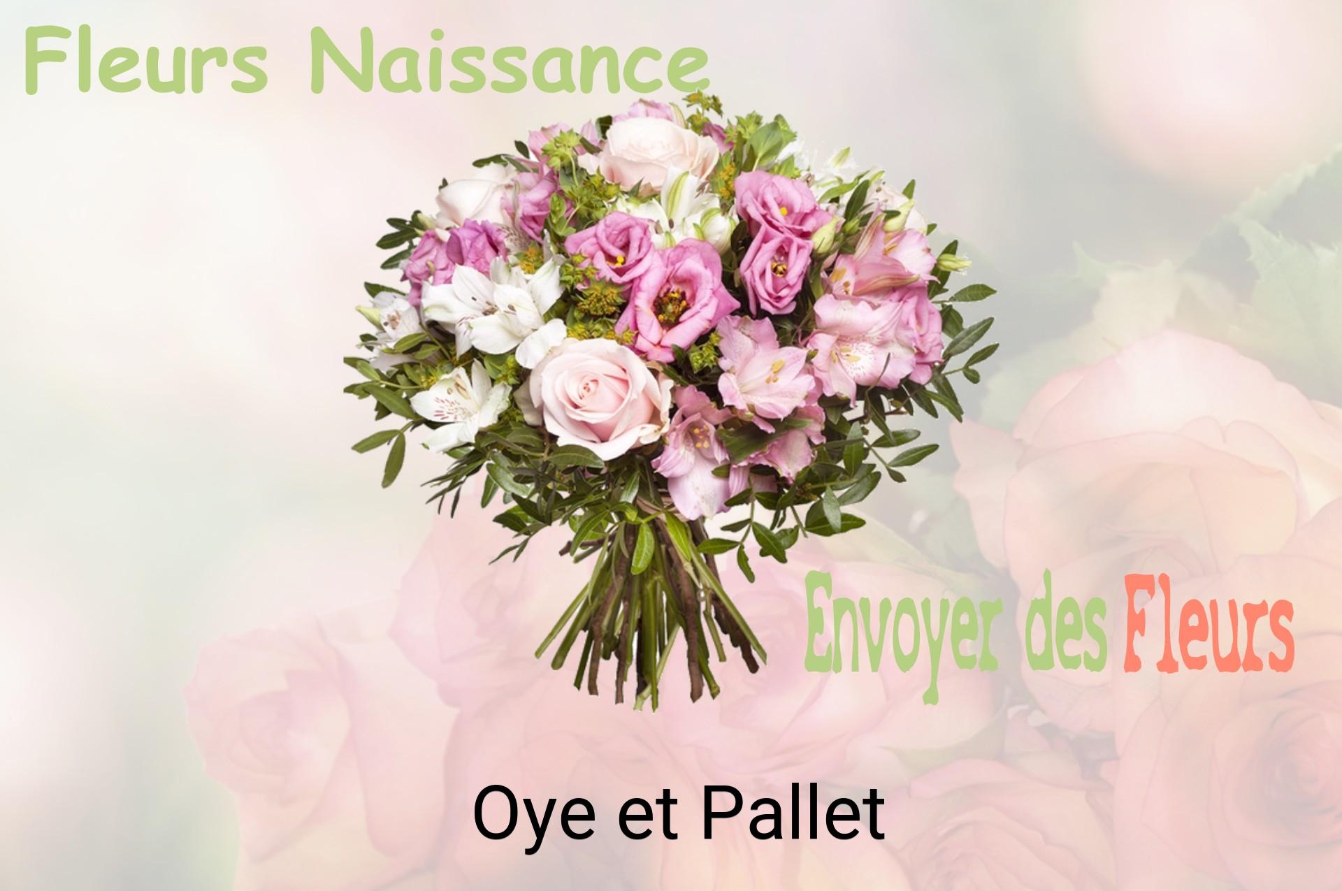 Bouquet de fleurs de naissance livré à Oye-et-Pallet